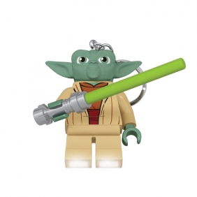 Lego, Brelok do kluczy z latarką Star Wars Yoda z mieczem świetlnym (LGL-KE122)